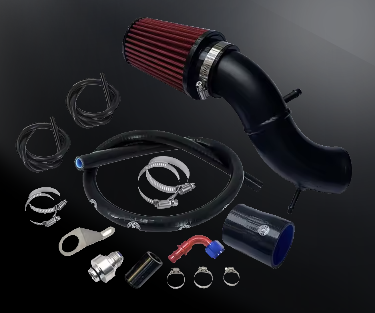 Abarth 500 595 695 Cold Air Intake Kit | Revoro Performance Series™ | Maximise Power, Engine Response & Intake Sound